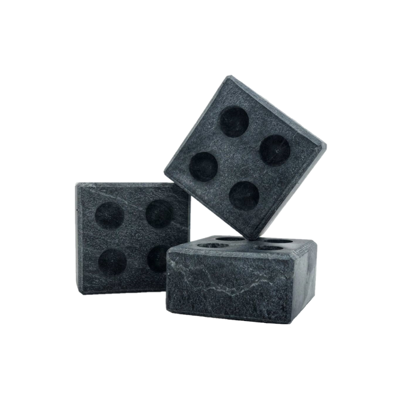 Испаритель из талькохлорита 4 отв.