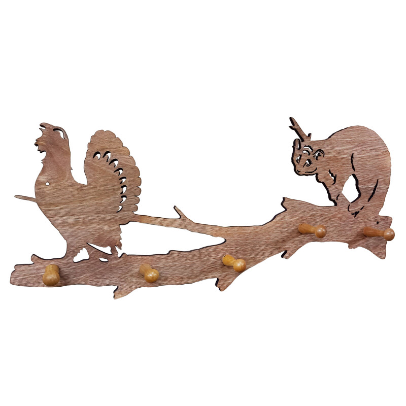 Вешалка "Таёжная история". 5 кр.