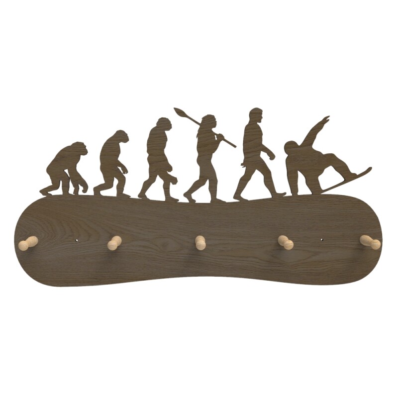 Вешалка "Шерегеш. Эволюция" 4 кр.