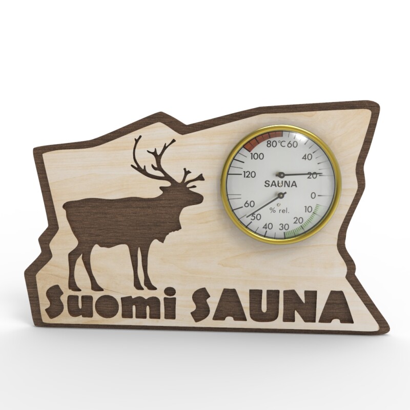 Термометр-гигрометр "Суоми Сауна"
